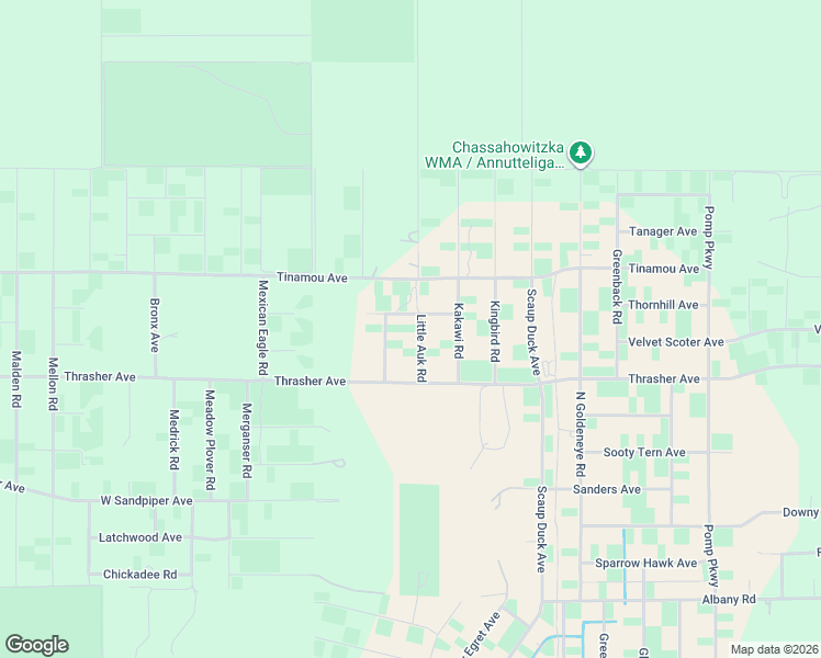 map of restaurants, bars, coffee shops, grocery stores, and more near 12233-12243 Telescope Avenue in Brooksville