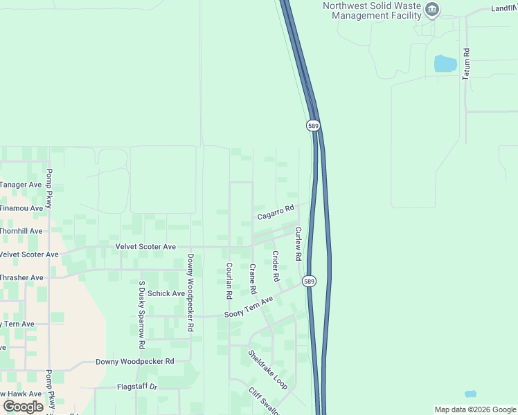 map of restaurants, bars, coffee shops, grocery stores, and more near 16380 Crane Road in Brooksville