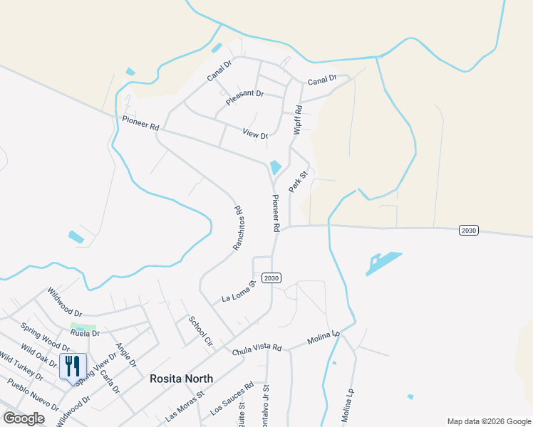 map of restaurants, bars, coffee shops, grocery stores, and more near 2404 OLD PIONEER Road in Eagle Pass