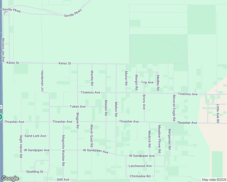 map of restaurants, bars, coffee shops, grocery stores, and more near 11269 Tinamou Avenue in Brooksville