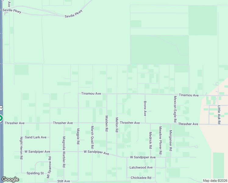 map of restaurants, bars, coffee shops, grocery stores, and more near 11269 Tinamou Avenue in Brooksville