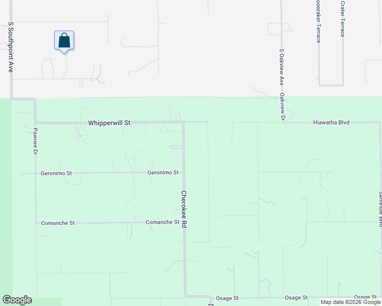 map of restaurants, bars, coffee shops, grocery stores, and more near 16362 Cherokee Road in Brooksville