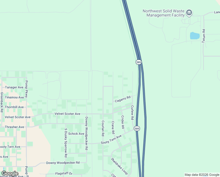 map of restaurants, bars, coffee shops, grocery stores, and more near 16419 Crane Road in Brooksville
