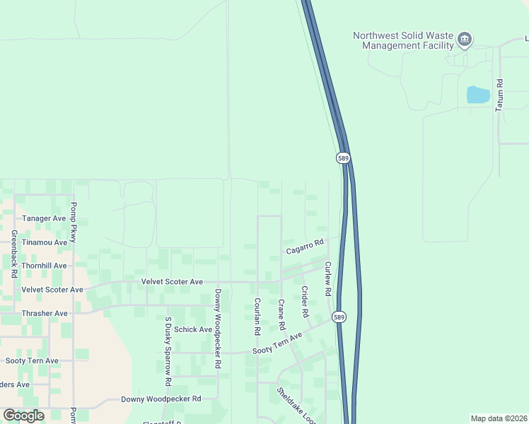 map of restaurants, bars, coffee shops, grocery stores, and more near 16419 Crane Road in Brooksville