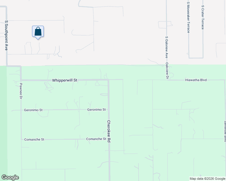 map of restaurants, bars, coffee shops, grocery stores, and more near 16396 Cherokee Road in Brooksville