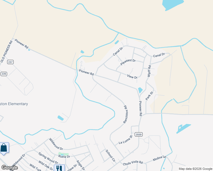 map of restaurants, bars, coffee shops, grocery stores, and more near 806 Ranchitos Road in Eagle Pass