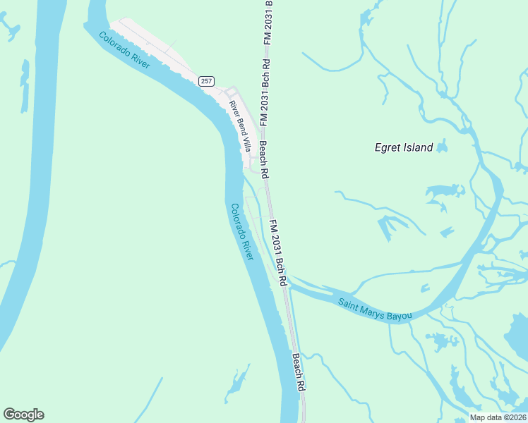 map of restaurants, bars, coffee shops, grocery stores, and more near 1546 Farm to Market Road 2031 in Matagorda