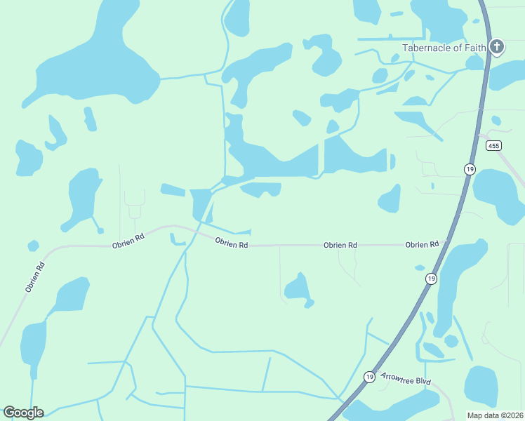 map of restaurants, bars, coffee shops, grocery stores, and more near 22111 Obrien Road in Howey-in-the-Hills
