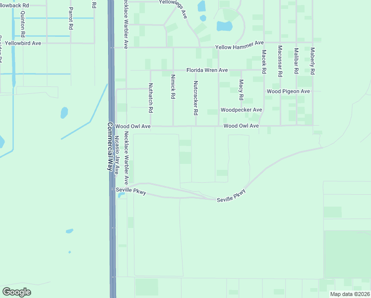 map of restaurants, bars, coffee shops, grocery stores, and more near 17349 Nutcracker Road in Brooksville