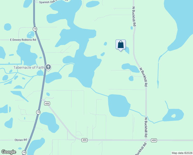 map of restaurants, bars, coffee shops, grocery stores, and more near 11327 Laney Road in Howey-in-the-Hills
