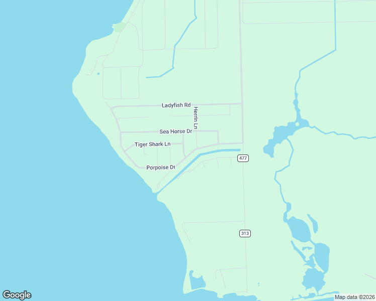 map of restaurants, bars, coffee shops, grocery stores, and more near 237 Lobster Lane in Palacios