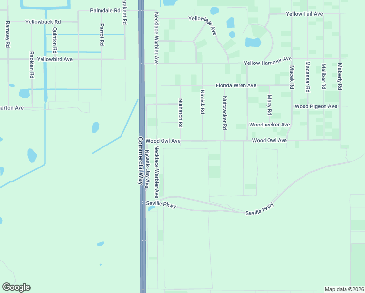 map of restaurants, bars, coffee shops, grocery stores, and more near 10380 Wood Owl Avenue in Brooksville
