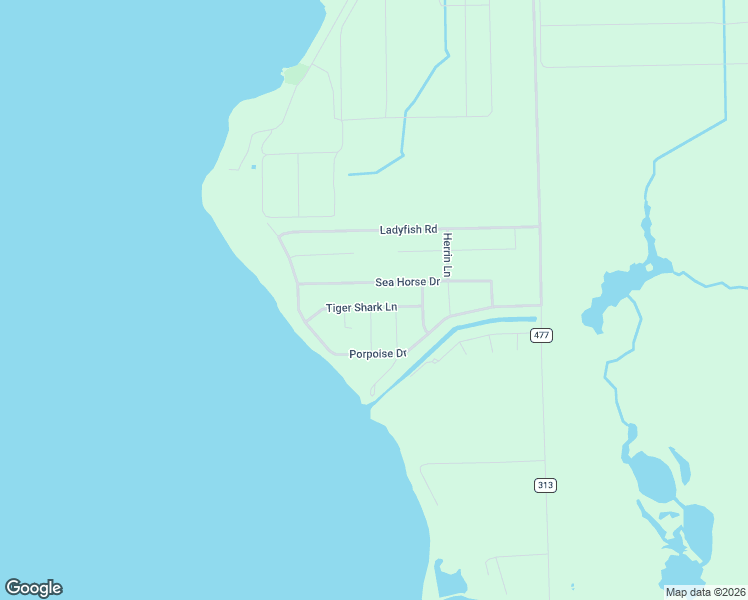 map of restaurants, bars, coffee shops, grocery stores, and more near Sea Horse Drive in Palacios