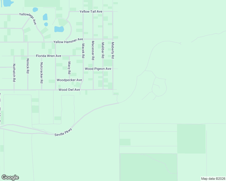 map of restaurants, bars, coffee shops, grocery stores, and more near 17402 Maberly Road in Brooksville