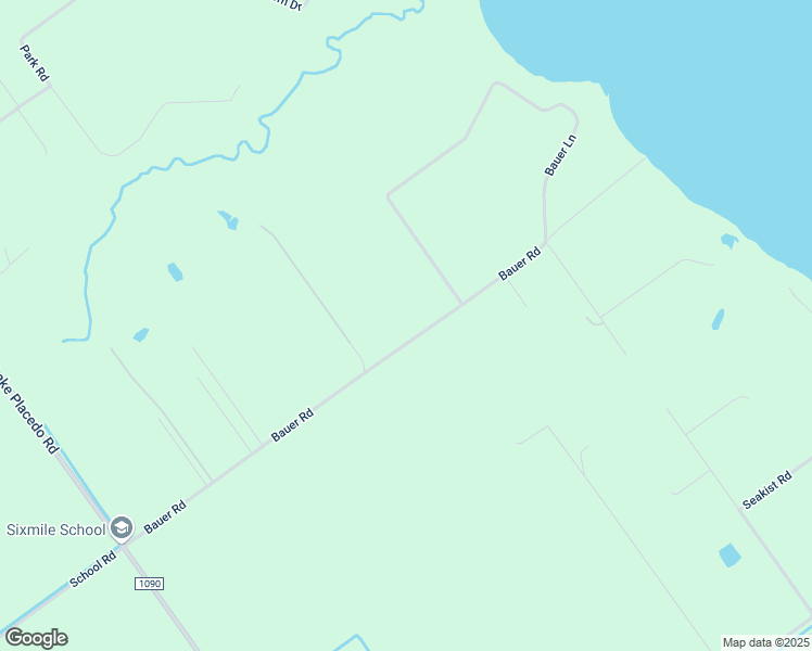 map of restaurants, bars, coffee shops, grocery stores, and more near 838 Bauer Road in Port Lavaca