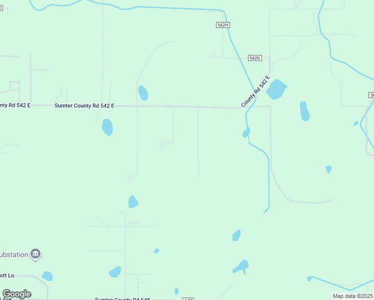 map of restaurants, bars, coffee shops, grocery stores, and more near 5246 Southeast 11 Drive in Bushnell