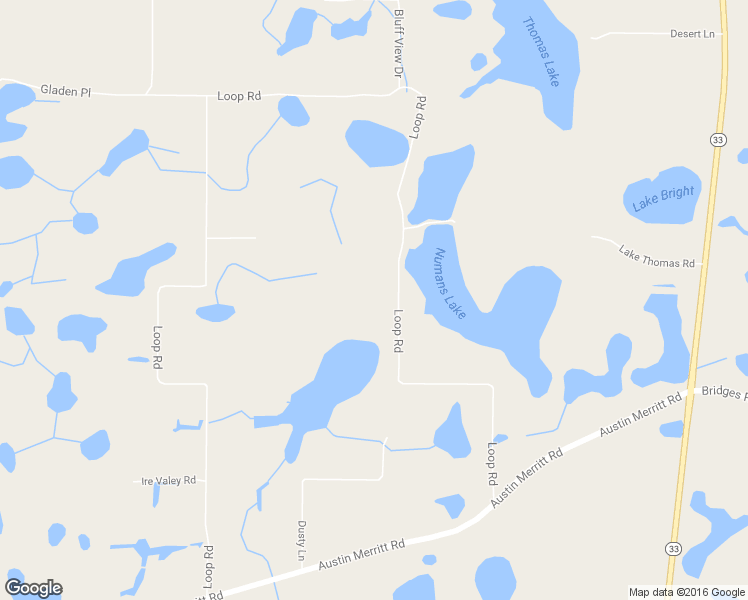 map of restaurants, bars, coffee shops, grocery stores, and more near 23130 Loop Road in Groveland