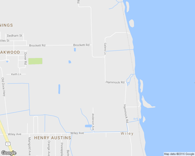 map of restaurants, bars, coffee shops, grocery stores, and more near 3020 Hammock Road in Mims