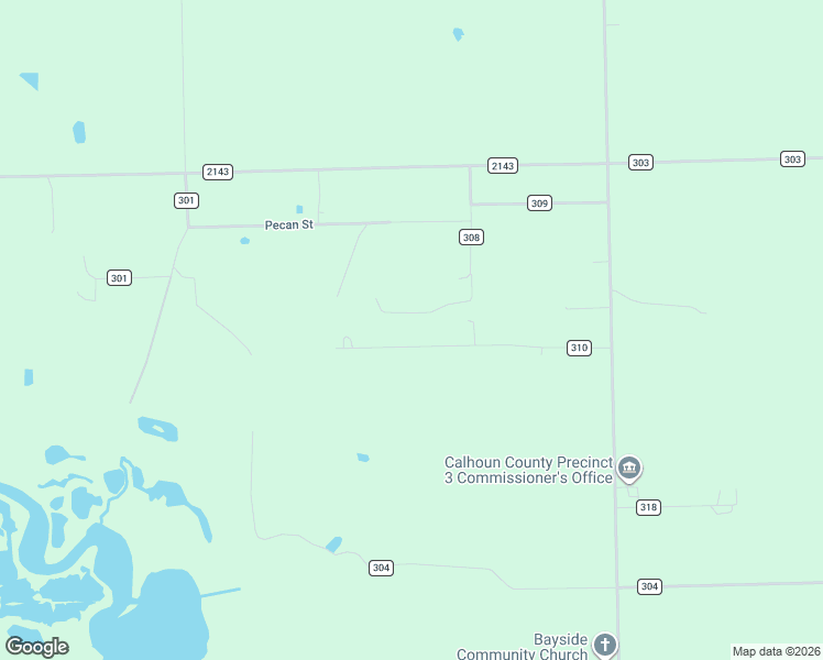 map of restaurants, bars, coffee shops, grocery stores, and more near 448 County Road 310 in Port Lavaca