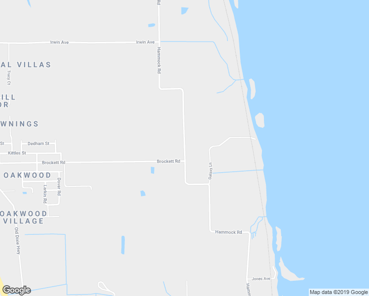 map of restaurants, bars, coffee shops, grocery stores, and more near 3305 Hammock Road in Mims