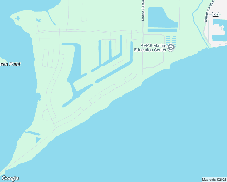 map of restaurants, bars, coffee shops, grocery stores, and more near Unnamed Road in Palacios