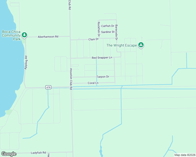 map of restaurants, bars, coffee shops, grocery stores, and more near 272 Tarpon Drive in Palacios