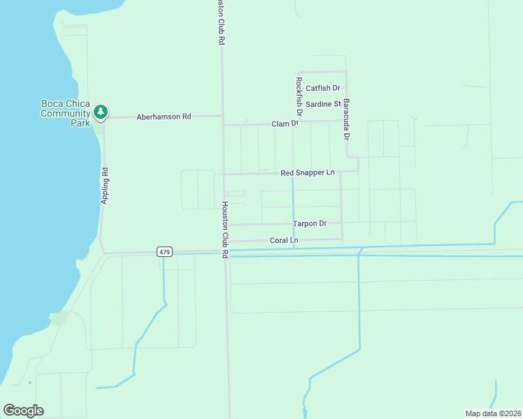 map of restaurants, bars, coffee shops, grocery stores, and more near 26 Starfish in Palacios