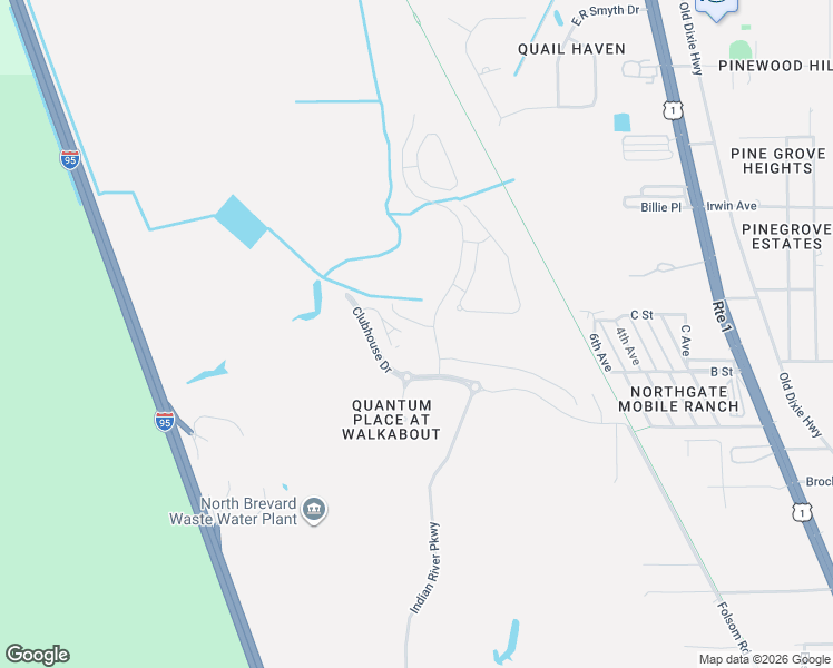 map of restaurants, bars, coffee shops, grocery stores, and more near 3950 Walkabout Way in Mims
