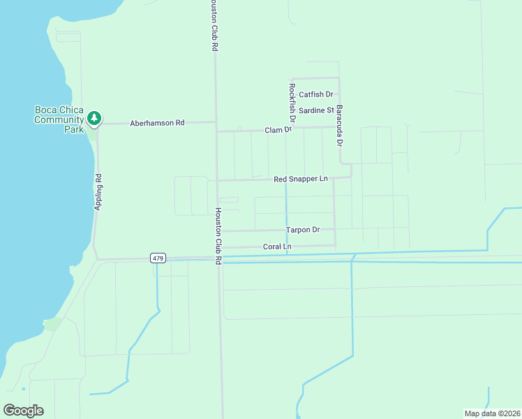 map of restaurants, bars, coffee shops, grocery stores, and more near 26 Starfish in Palacios