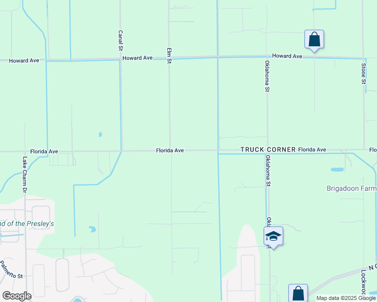 map of restaurants, bars, coffee shops, grocery stores, and more near 1456 Florida Avenue in Oviedo