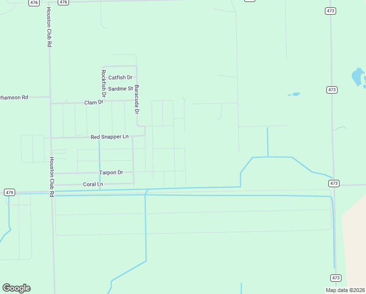 map of restaurants, bars, coffee shops, grocery stores, and more near 12 Oar Fish Drive in Palacios