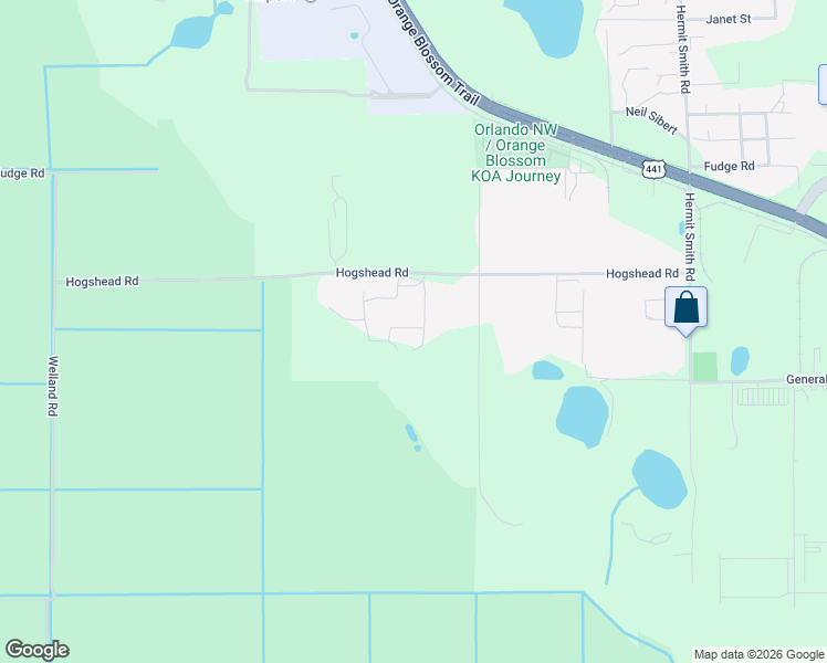 map of restaurants, bars, coffee shops, grocery stores, and more near 4212 Hogshead Road in Apopka