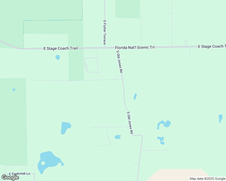 map of restaurants, bars, coffee shops, grocery stores, and more near 11556 South Old Jones Road in Floral City