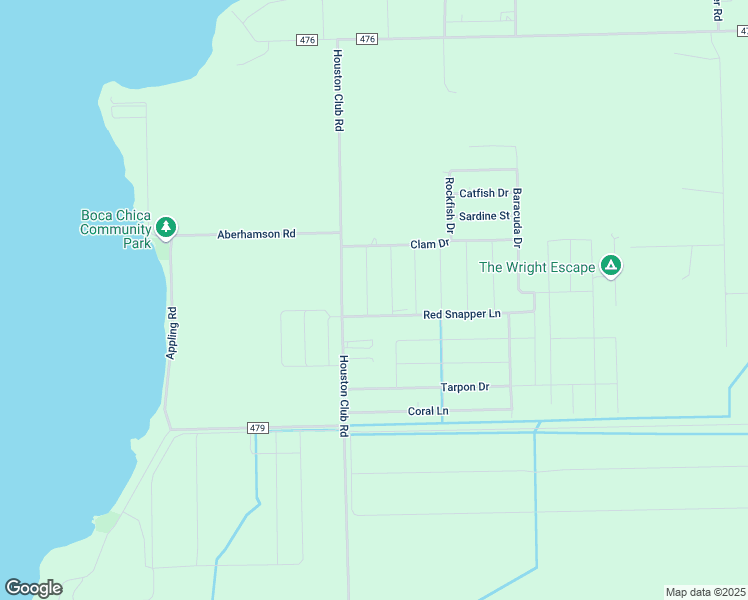 map of restaurants, bars, coffee shops, grocery stores, and more near Sea Urchin in Palacios
