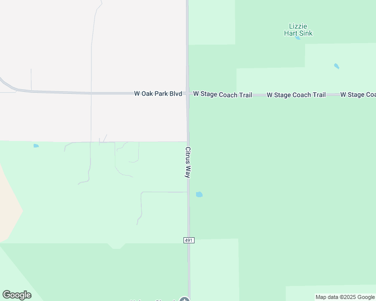 map of restaurants, bars, coffee shops, grocery stores, and more near 18001 Citrus Way in Brooksville