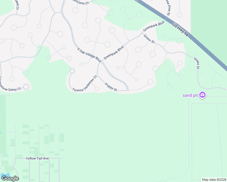 map of restaurants, bars, coffee shops, grocery stores, and more near 22 Poppy Street in Homosassa