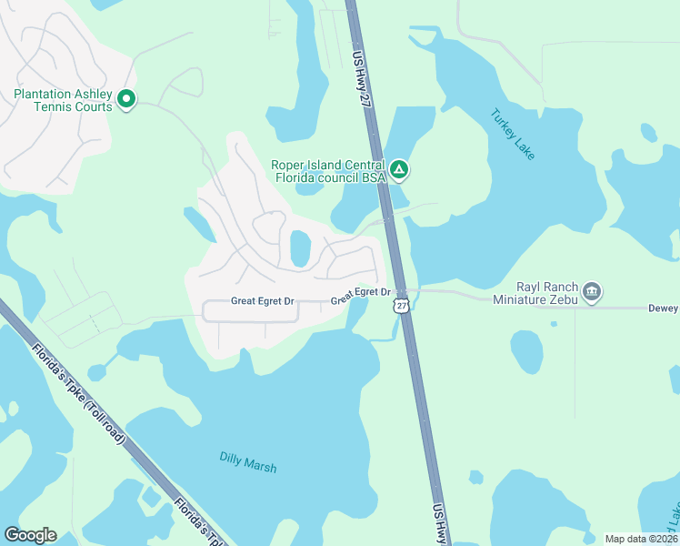 map of restaurants, bars, coffee shops, grocery stores, and more near 5628 Huntington Street in Leesburg