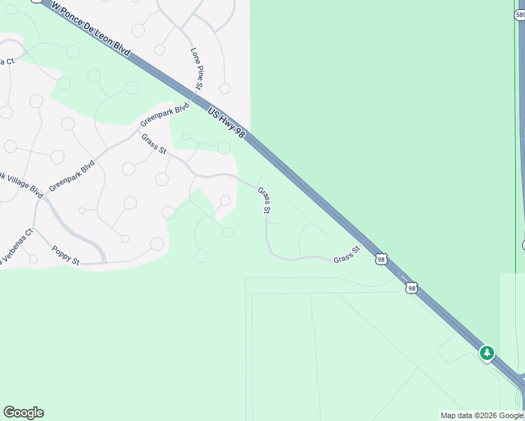 map of restaurants, bars, coffee shops, grocery stores, and more near 59 Grass Street in Homosassa
