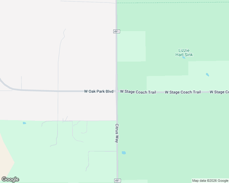 map of restaurants, bars, coffee shops, grocery stores, and more near 1126 West Oak Park Boulevard in Homosassa