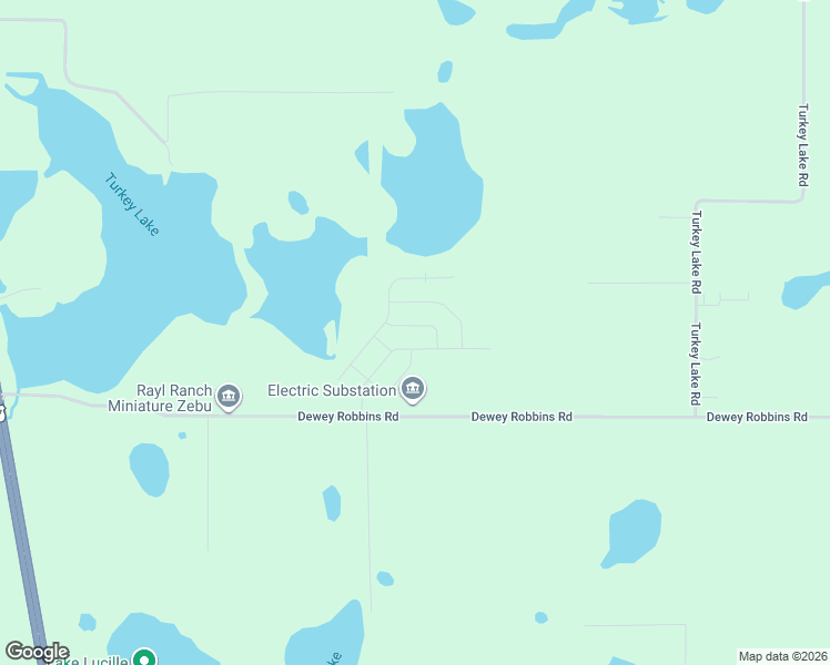 map of restaurants, bars, coffee shops, grocery stores, and more near 24533 Hodges Reserve Avenue in Howey-in-the-Hills