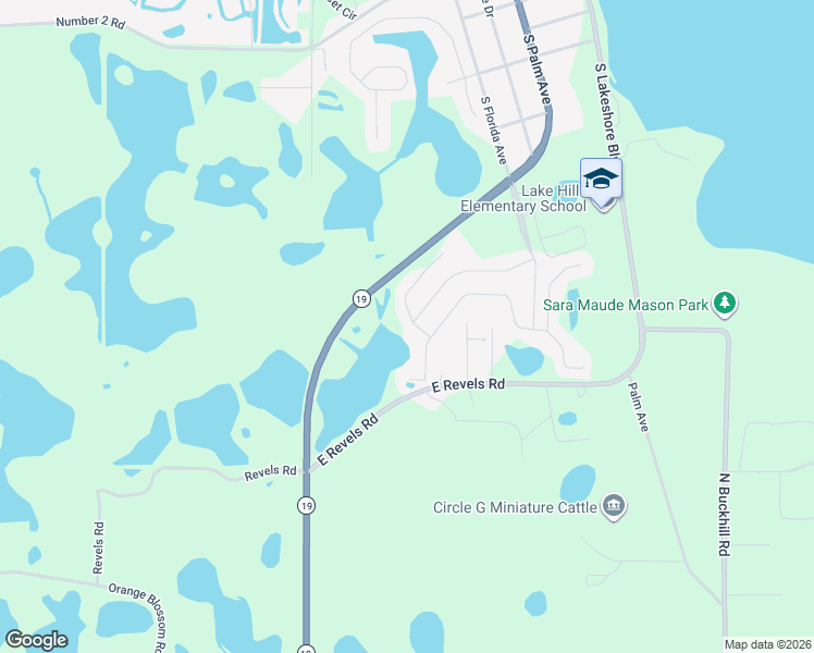 map of restaurants, bars, coffee shops, grocery stores, and more near 311 Terracotta Terrace in Howey-in-the-Hills