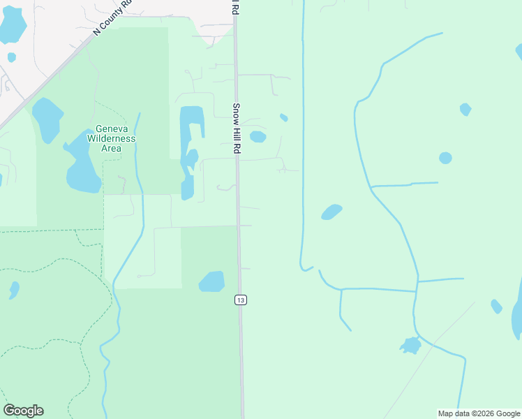 map of restaurants, bars, coffee shops, grocery stores, and more near 821 Snow Hill Road in Geneva
