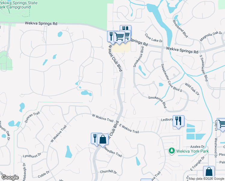 map of restaurants, bars, coffee shops, grocery stores, and more near 396 Newton Place in Longwood
