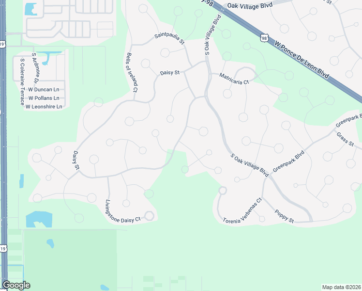 map of restaurants, bars, coffee shops, grocery stores, and more near 173 Daisy Street in Homosassa