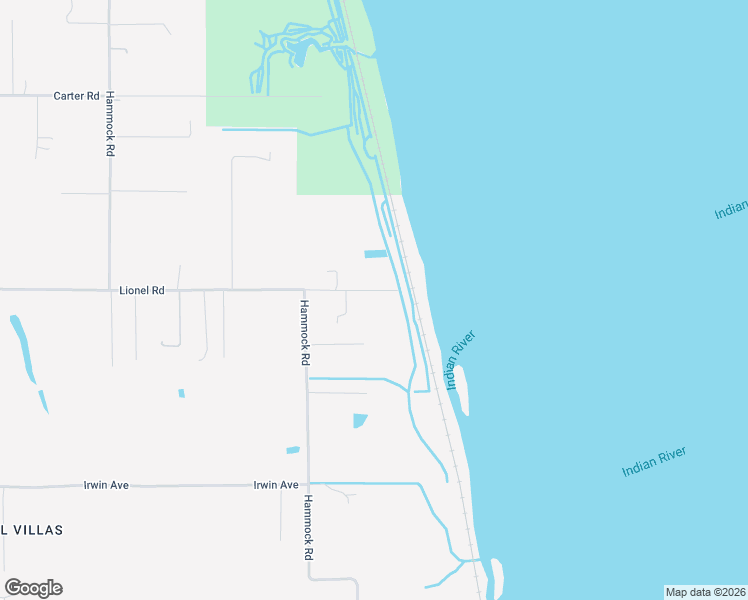 map of restaurants, bars, coffee shops, grocery stores, and more near 2835 Lionel Road in Mims