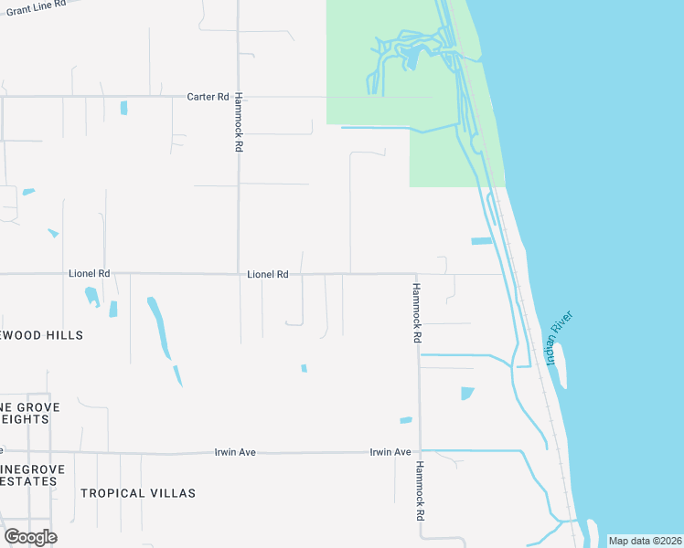 map of restaurants, bars, coffee shops, grocery stores, and more near 3048 Lionel Road in Mims