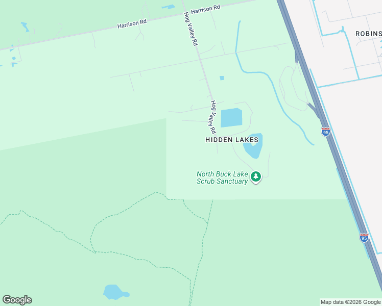 map of restaurants, bars, coffee shops, grocery stores, and more near 4111 Hog Valley Road in Mims