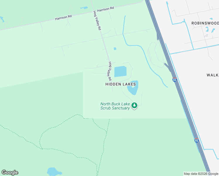 map of restaurants, bars, coffee shops, grocery stores, and more near 4110 Hog Valley Road in Mims