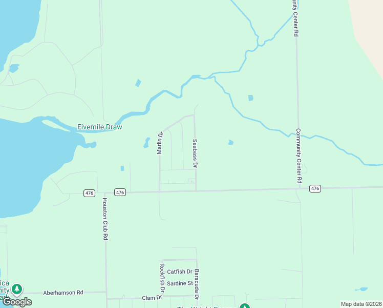 map of restaurants, bars, coffee shops, grocery stores, and more near 176 Seabass Drive in Palacios