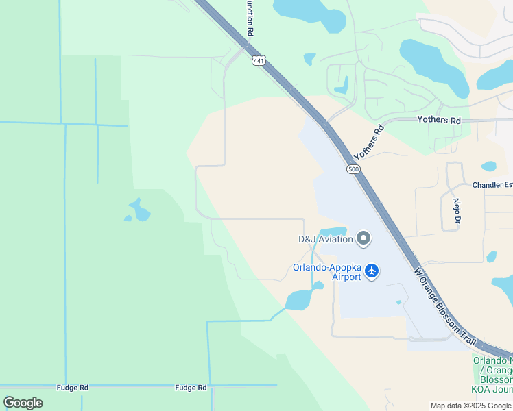 map of restaurants, bars, coffee shops, grocery stores, and more near 4670 West Orange Blossom Trail in Apopka